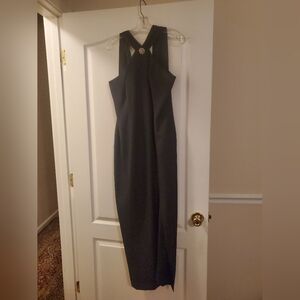 Jessica Howard Elegant Black Evening Dress size 10 great condition.